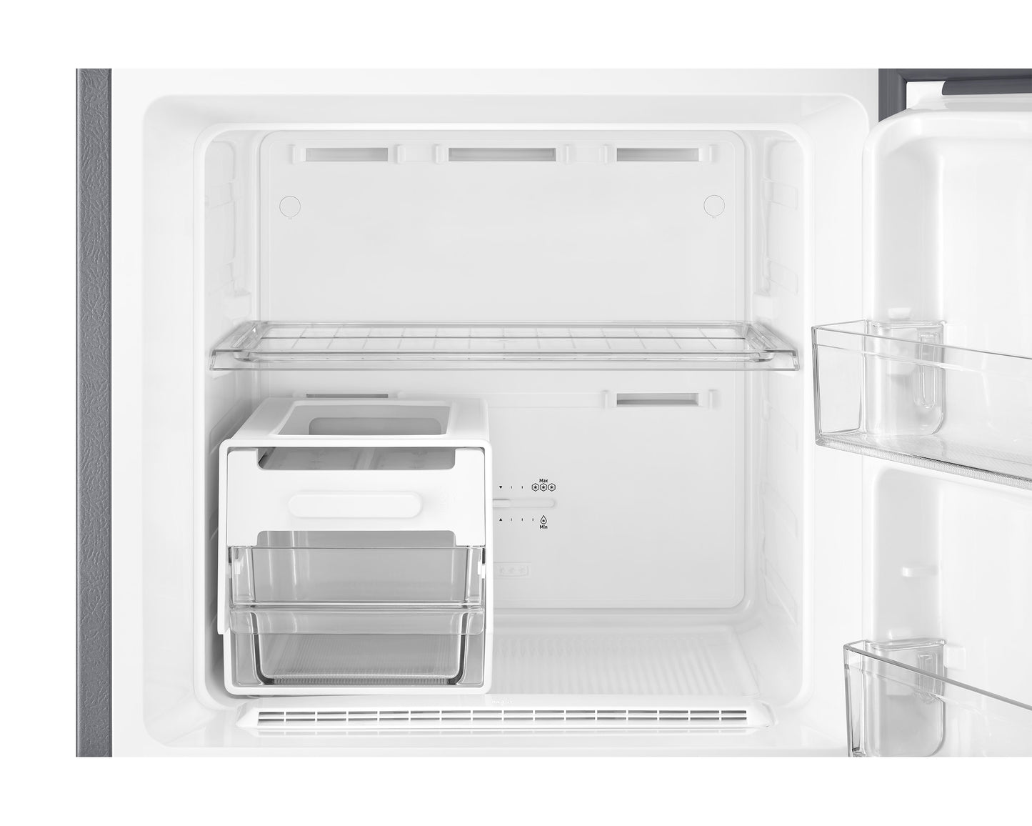 Samsung 236L 2-Star Digital Inverter Frost-Free Double Door Refrigerator with All-Around Cooling and Toughened Glass Shelves-(Elegant Inox, RT40H28W2PNL)
