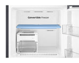 Samsung 236L 2-Star Double Door Refrigerator with Wi-Fi SmartThings, 2-in-1 Smart Conversion, Digital Inverter & Power Cool - Black Doi (RT80H28U2FHL)
