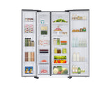 Samsung 653L 2-Star Digital Inverter Side-by-Side Refrigerator Refined Inox, Twin Cooling Plus)-(RS76CG80X0S9HL