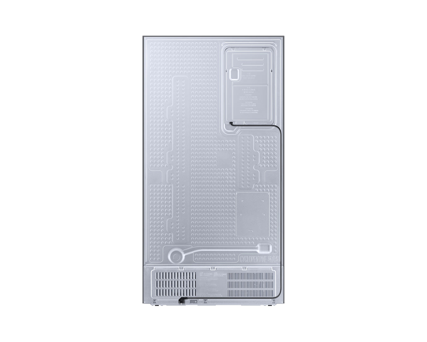 Samsung 653L 2-Star Digital Inverter Side-by-Side Refrigerator Refined Inox, Twin Cooling Plus)-(RS76CG80X0S9HL