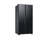 Samsung 653L 3 Star Digital Inverter Side-by-Side Refrigerator with Twin Cooling Plus, Power Cool/Freeze, SmartThings Wi-Fi, Manual Twist Icemaker, Black DOI,RS76CG8103B1