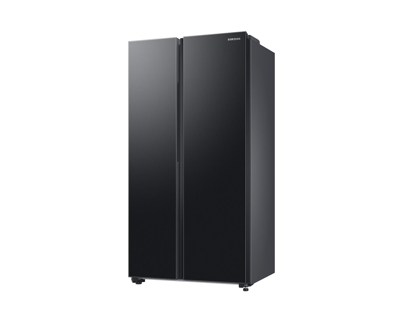 Samsung 653L 3 Star Digital Inverter Side-by-Side Refrigerator with Twin Cooling Plus, Power Cool/Freeze, SmartThings Wi-Fi, Manual Twist Icemaker, Black DOI,RS76CG8103B1