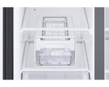 Samsung 653L 3 Star Digital Inverter Side-by-Side Refrigerator with Twin Cooling Plus, Power Cool/Freeze, SmartThings Wi-Fi, Manual Twist Icemaker, Black DOI,RS76CG8103B1