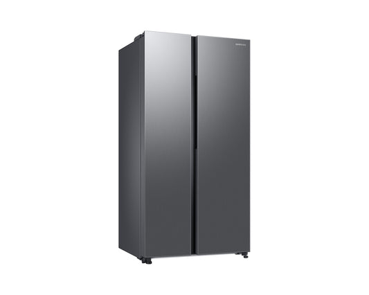 Samsung 653L, Twin Cooling Plus Side-by-Side Refrigerator with Digital Inverter Compressor, EZ Clean Steel(RS76CG8113SL)