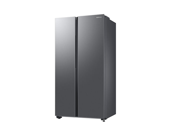 Samsung 653L, Twin Cooling Plus Side-by-Side Refrigerator with Digital Inverter Compressor, EZ Clean Steel(RS76CG8113SL)