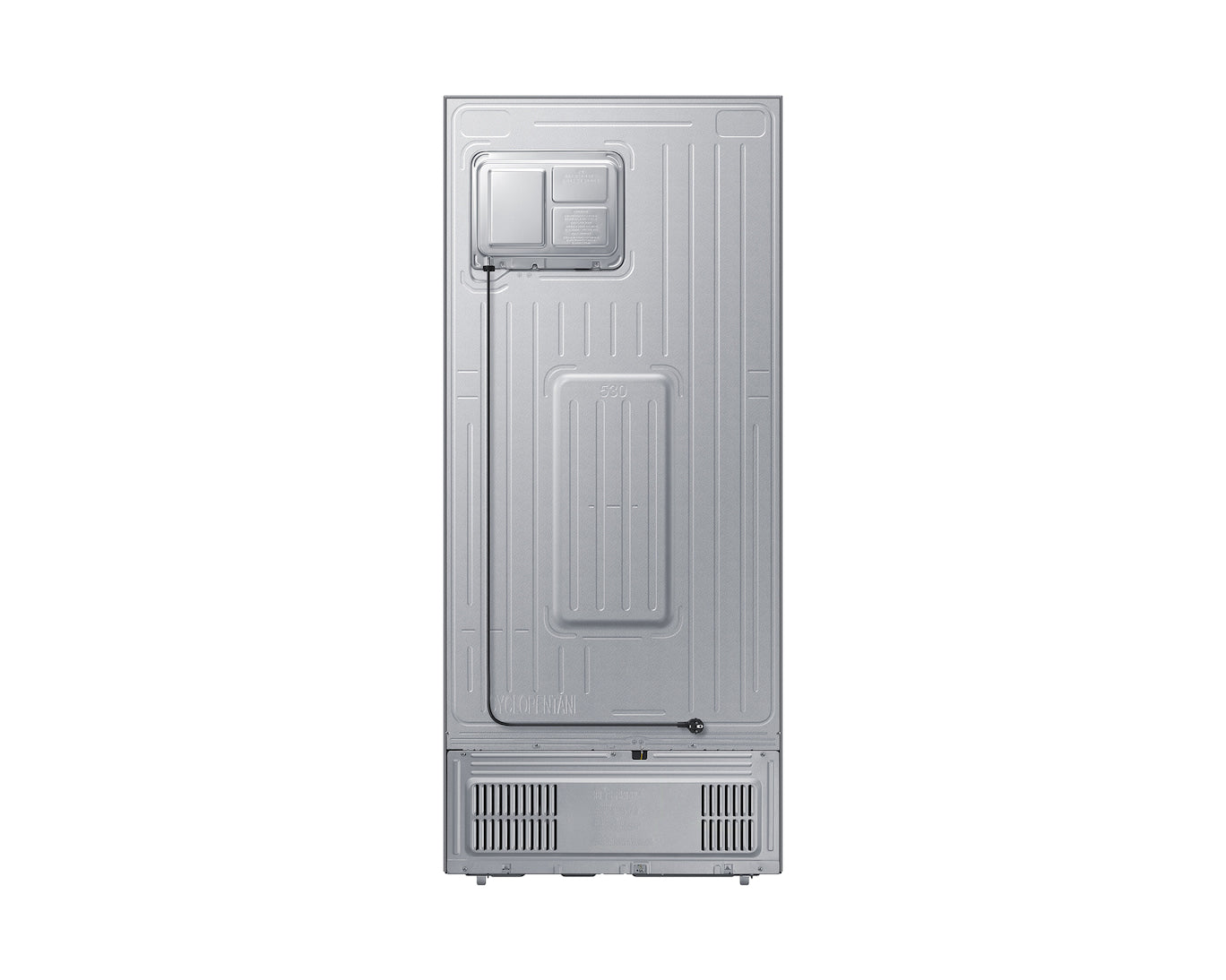 Samsung 530L 1-Star Double Door Refrigerator with Wi-Fi SmartThings, Twin Cooling Plus™ & 5-in-1 Convertible Modes - EZ Clean Steel (RT56HG7A61SLTL)