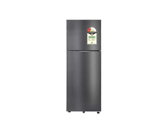 Samsung 350L 2 Star Frost Free Double Door Refrigerator with Digital Inverter Compressor, Twin Cooling, and Wi-Fi Connectivity (Elegant Inox) - RT38DG5A2BS8HL