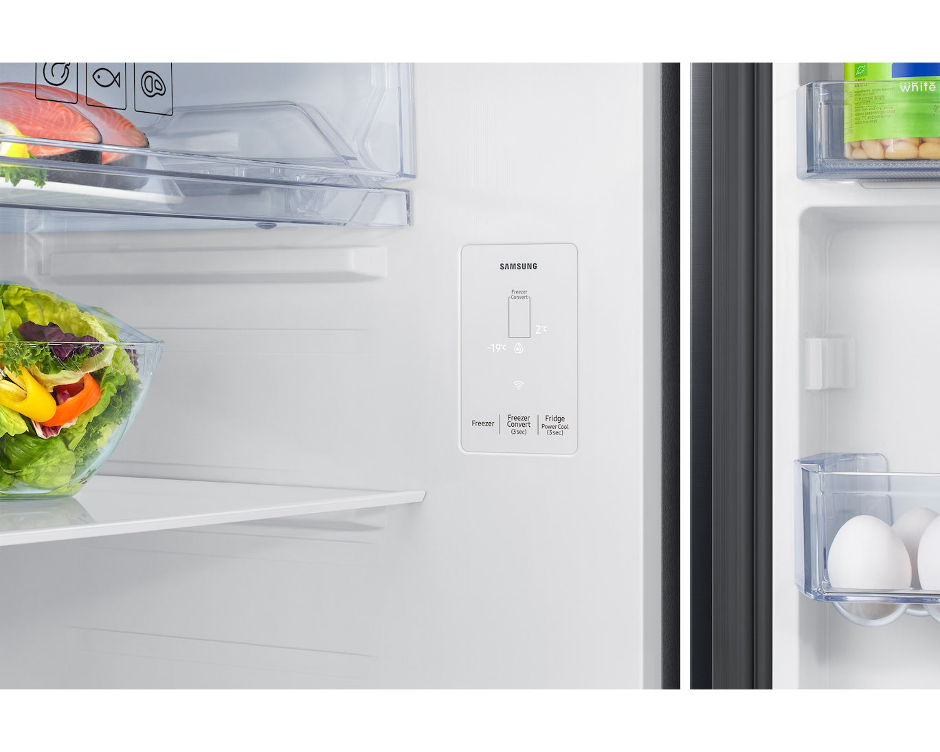 Samsung 396L 2-Star Double Door Refrigerator with Wi-Fi SmartThings, Twin Cooling Plus & Digital Inverter Technology - Black DOI (RT41HG6A42B1HL)