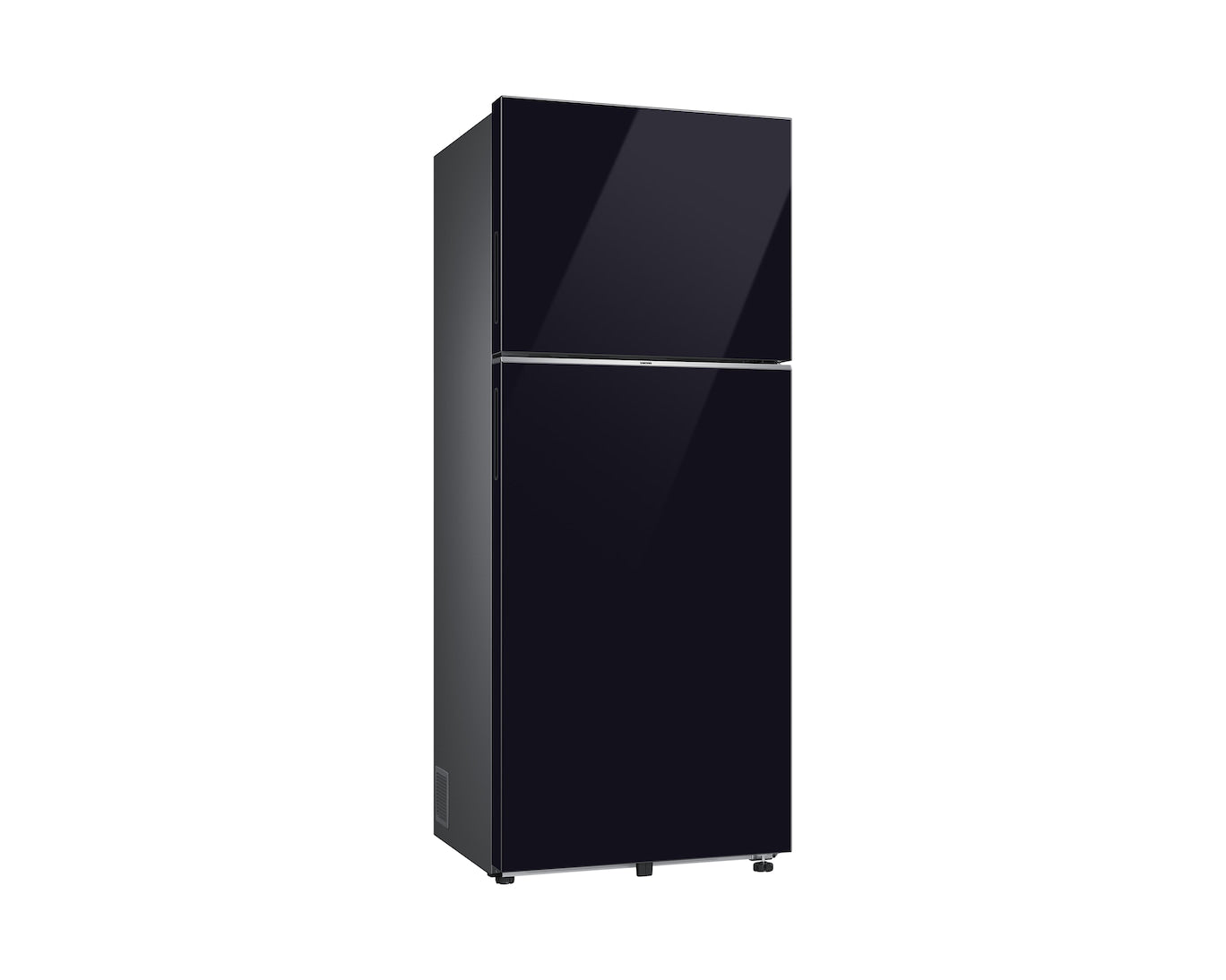 Samsung 419L 2-Star Double Door Refrigerator with AI Wi-Fi SmartThings, 5-in-1 Convertible & Twin Cooling Plus - Black Glass (RT45HB6A4222HL)