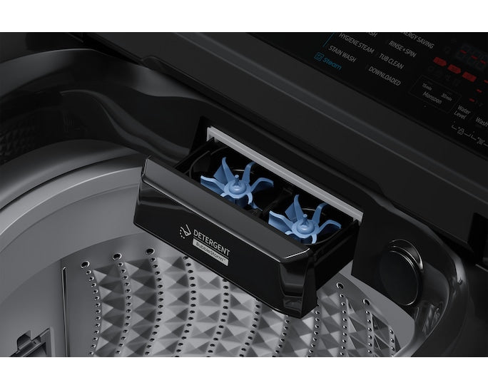 Samsung 8.0 kg Fully Automatic Top Load Washing Machine with Eco Bubble, AI Wash, and SmartThings Connectivity-WA80F08H2B