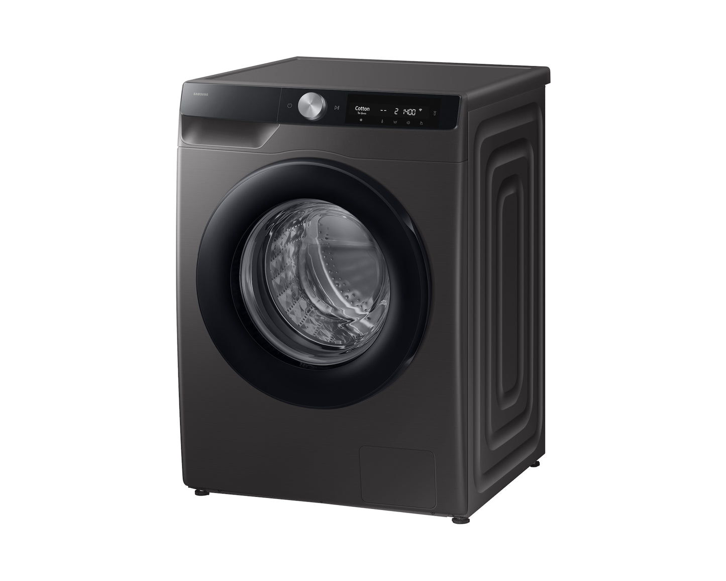 Samsung 9.0 kg 5-Star AI EcoBubble™ Inverter Washing Machine (Inox, AI Control)-WW90DG6U24AXTL