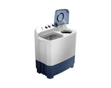 Samsung 7 KG 5 Star Semi Automatic Top Load Washing Machine | Air Turbo Drying | Magic Filter | Rat Protection | Double Storm (WT70C3200LL/TL, Blue)