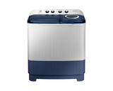 Samsung 7 KG 5 Star Semi Automatic Top Load Washing Machine | Air Turbo Drying | Magic Filter | Rat Protection | Double Storm (WT70C3200LL/TL, Blue)