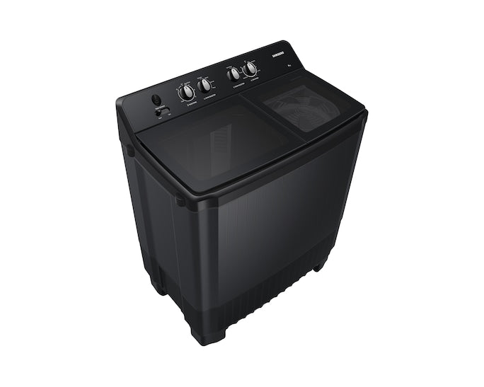 Samsung 8.0 kg, 5-Star Hexa Storm Top-Load Washing Machine (Model: WT80B3560GB/TL)