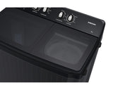 Samsung 8.0 kg, 5-Star Hexa Storm Top-Load Washing Machine (Model: WT80B3560GB/TL)