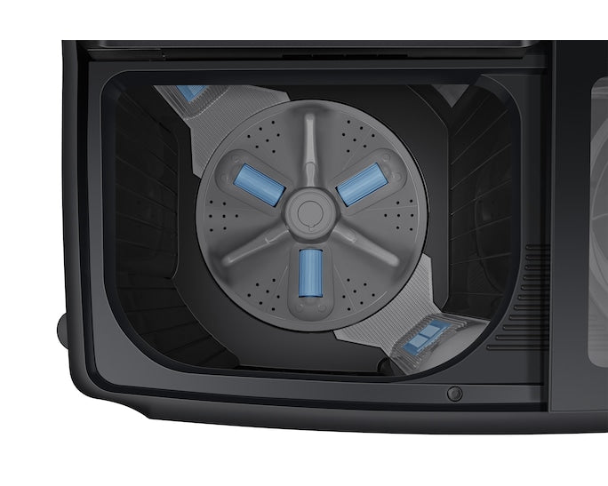 Samsung 8.0 kg, 5-Star Hexa Storm Top-Load Washing Machine (Model: WT80B3560GB/TL)