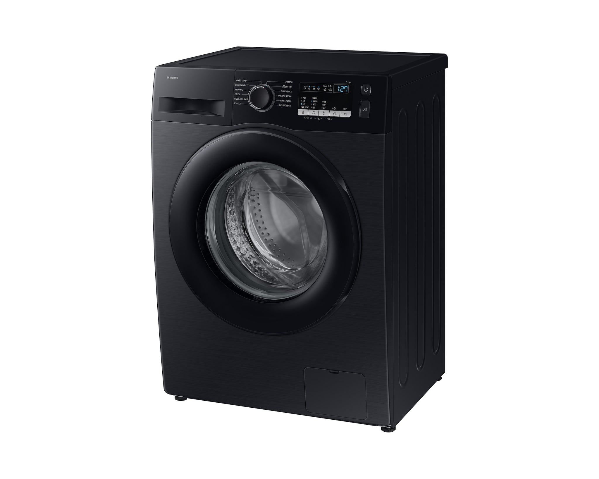Samsung 7kg 5-Star Digital Inverter Fully Automatic Front Load Washing Machine| Hygiene Steam Cycle | 1200 RPM Spin Speed | Diamond Drum | 15' Quick Wash | Smart Check | Drum Clean | StayClean Drawer | Child Lock | Delay End-WW70FG4S02ABTL