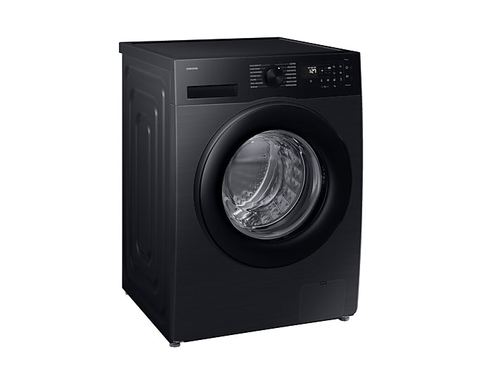 Samsung 9 kg, 5 star, AI EcoBubble, Super Speed, Wi-Fi, Hygiene Steam with Inbuilt Heater, Digital Inverter, Fully-Automatic Front Load Washing Machine (WW90DG5U24ABTL, Black)