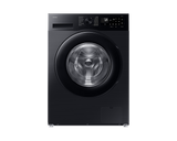 Samsung 9 kg, 5 star, AI EcoBubble, Super Speed, Wi-Fi, Hygiene Steam with Inbuilt Heater, Digital Inverter, Fully-Automatic Front Load Washing Machine (WW90DG5U24ABTL, Black)