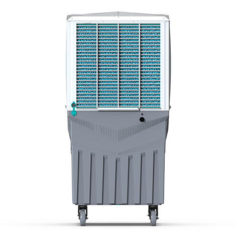 Symphony Jumbo 200 EX Commercial Desert Air Cooler - 200L Tank, Powerful Exhaust Fan, 3-Side High-Efficiency Honeycomb Pads, 260W Low Energy Consumption, Cools up to 48 sq.m, Lockable Heavy-Duty Wheels