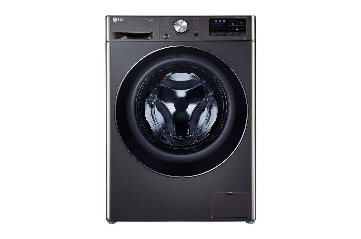 LG 11 kg 5 Star, AI Direct-Drive, Wi-Fi, Fully Automatic Front Load Washing Machine with In-built Heater,Black - FHP1411Z9B.ABLQEIL - GMC Digital