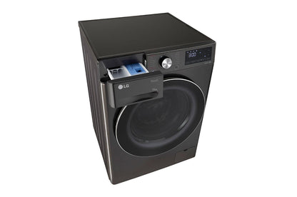 LG 11 kg 5 Star, AI Direct-Drive, Wi-Fi, Fully Automatic Front Load Washing Machine with In-built Heater,Black - FHP1411Z9B.ABLQEIL - GMC Digital