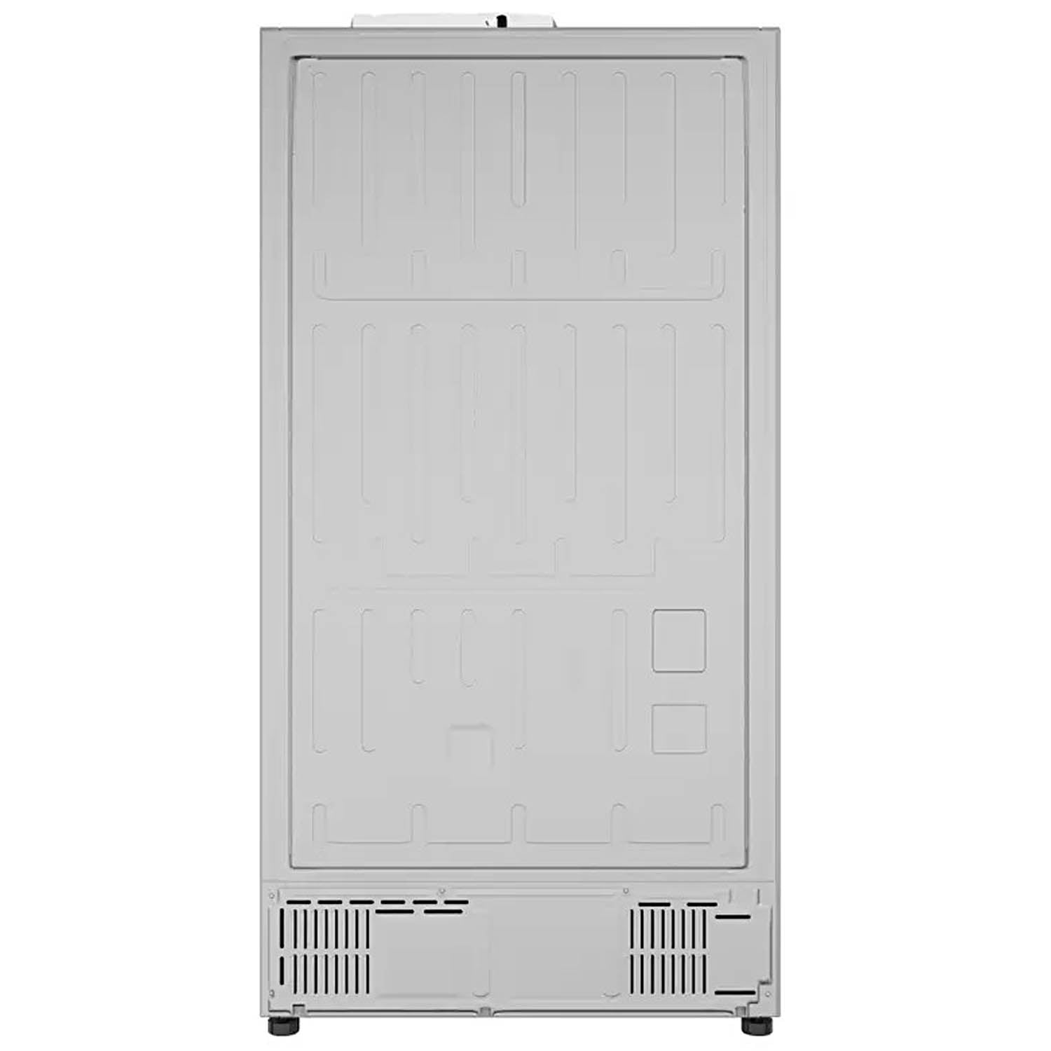 Haier 596L 3 Star Frost Free Side by Side Refrigerator with Inverter Compressor | Convertible SBS | Toughened Glass Shelves | Recess Handle - HES-690GK