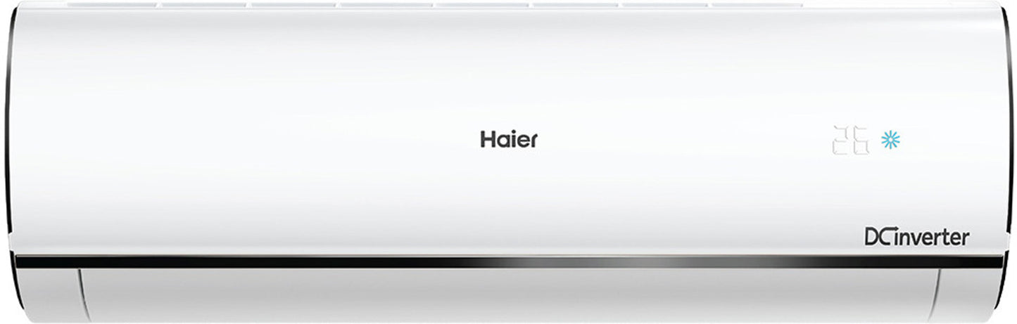 Haier 1.5 Ton 3 Star Inverter Split AC (Copper Condenser, HSU18C-TQB3BN, White) | 5125W Cooling Capacity, R32 Eco-Friendly Refrigerant, Super Quiet 28dB Indoor Unit