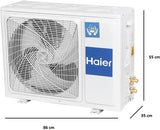 Haier 1.5 Ton 3 Star Inverter Split AC (Copper Condenser, HSU18C-TQB3BN, White) | 5125W Cooling Capacity, R32 Eco-Friendly Refrigerant, Super Quiet 28dB Indoor Unit