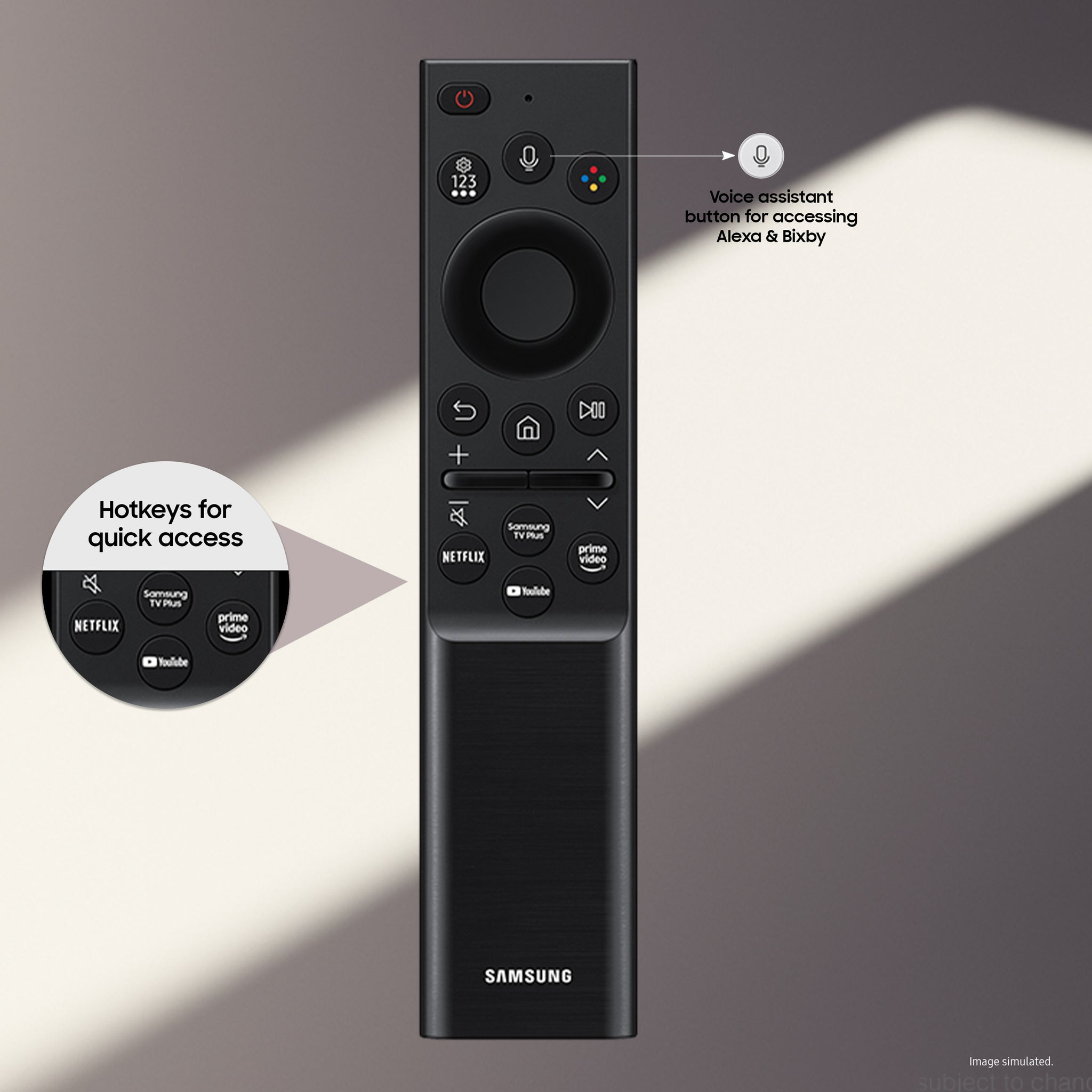 Samsung 43 Inch (109 CM)  Mini LED 4K Ultra HD Smart TV | Vision AI, Mini LED HDR, Motion Xcelerator, Adaptive Sound, Q-Symphony & SmartThings- UA43M71HAULXL