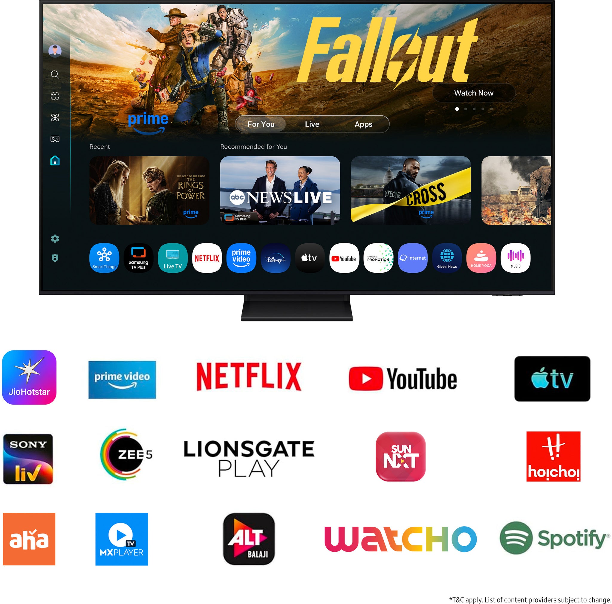 Samsung  163 cm (65 Inch) Neo QLED 4K UHD Mini LED Smart TV | Quantum Matrix Technology | Neo Quantum HDR | 4K AI Upscaling | Motion Xcelerator | Tizen OS | Voice Assistant Support | 2026 Model - QA65QN70HAULXL
