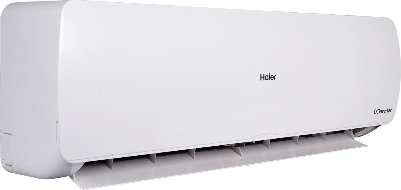 Haier 2.0 Ton 2 Star TurboCool Fixed Speed Split AC (Model: HSU24T-POW2BN-FS) | 100% Grooved Copper | 54°C Extreme Temp Cooling | Anti-Bacterial Filter | Super Anti-Corrosion | R32 Refrigerant | Silent Operation | White