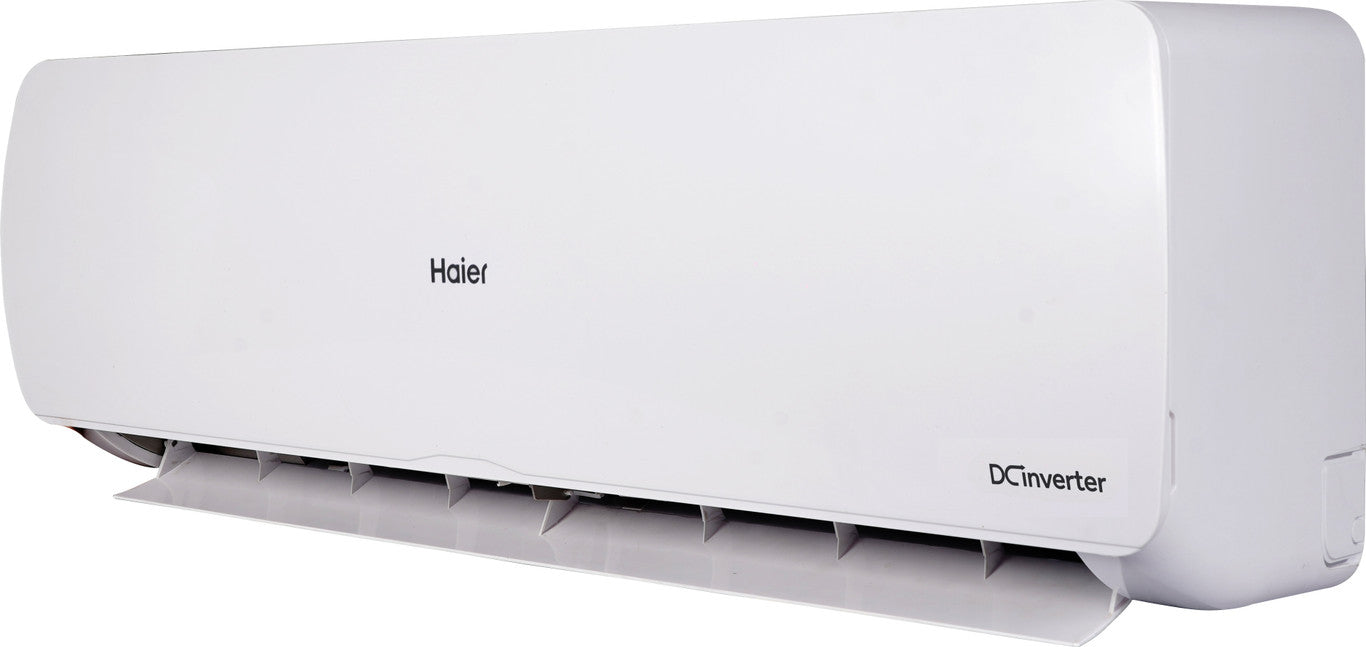 Haier 2.0 Ton 2 Star TurboCool Fixed Speed Split AC (Model: HSU24T-POW2BN-FS) | 100% Grooved Copper | 54°C Extreme Temp Cooling | Anti-Bacterial Filter | Super Anti-Corrosion | R32 Refrigerant | Silent Operation | White