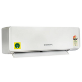 O General 1.52 Ton 5 Star Inverter Split Air Conditioner | Hyper Tropical Twin Rotary Compressor | 100% Copper | R32 Refrigerant | 15m Long Airflow | 6-Speed Fan Control | High Cooling @ 52°C | ISEER 5.10-(ASGG18CGWA-B, White)