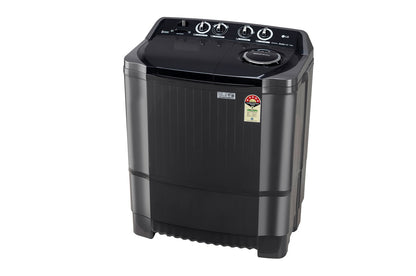 LG 8Kg Semi Automatic Washing Machine, Roller Jet Pulsator + Soak, Middle Black-P8015SKAZ