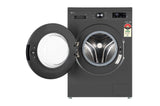 LG 7 Kg 5-Star Front Load Washing Machine with Inverter Direct Drive, 6 Motion DD Technology, and Steam Wash (Middle Black)-FHB1207Z2M
