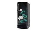 LG 185 L 5 Star, Single Door Refrigerator with Base Stand Drawer, Smart Inverter Compressor, Direct Cool, Emerald Lotus, (GLD1956ZAEL.AELZEBN)