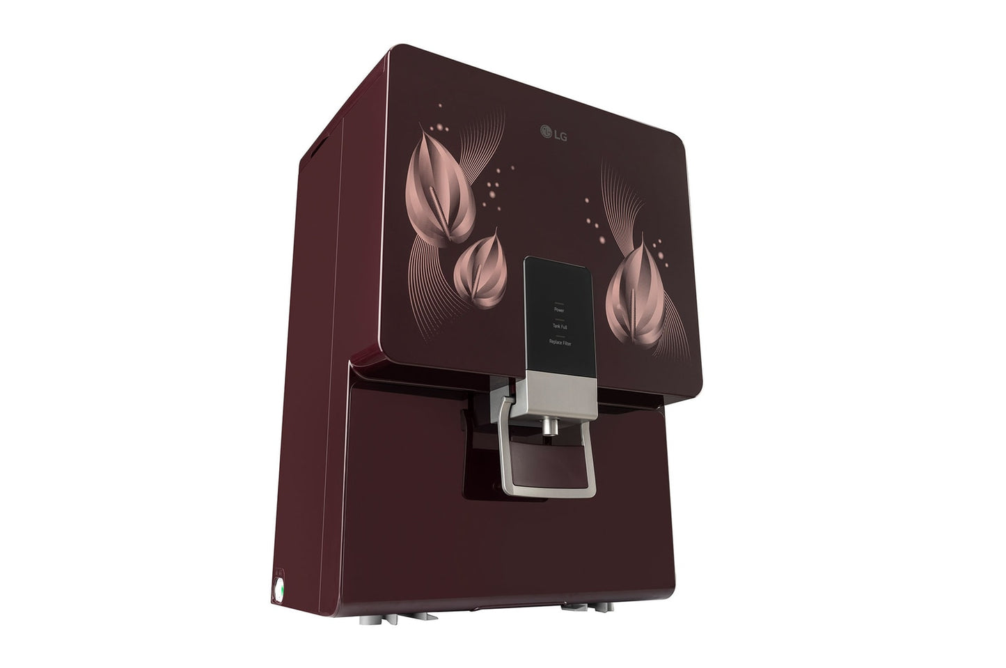 LG Crimson Red RO Water Purifier with 8L Dual Protection Stainless Steel Tank & Mineral Booster - Your family's health, protected by LG- WW146RTLC