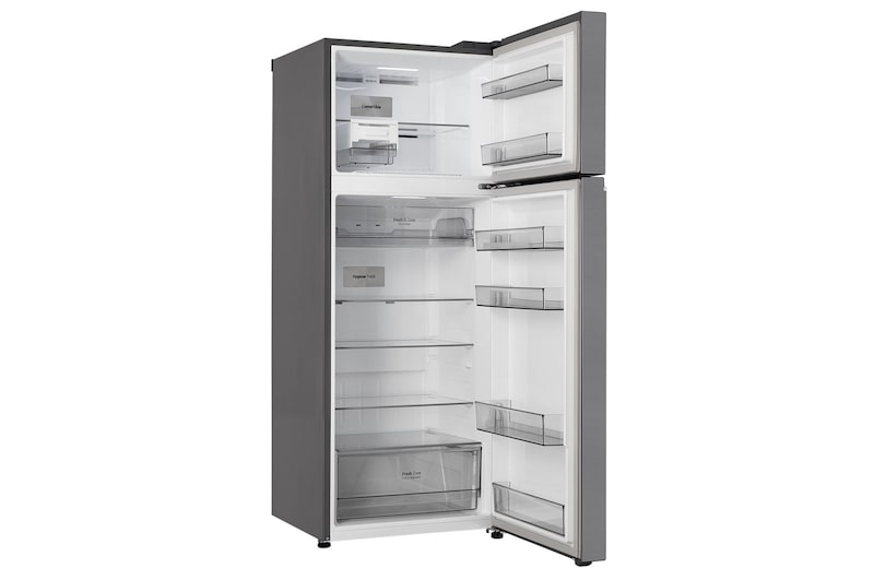 LG 466 Litres 2 Star Frost Free Double Door Smart Wifi Enabled Convertible Refrigerator with Fresh 0 Zone (GLT4626TEBM.DBMZEBN, Black Mirror) (2026 Model)