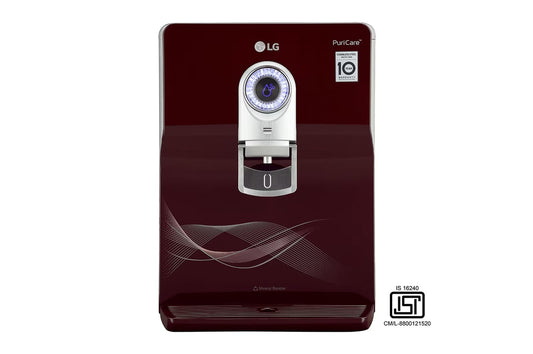 LG RO+UV+UF Water Purifier,Mineral Booster -8 Litre Capacity | RO+UV+UF Multi-Stage Filtration | Dual Protection Stainless Steel Tank | In-Tank UV LED | Mineral Booster | Digital Sterilizing Care|Filter Change & UV Indicators- WW184ETC
