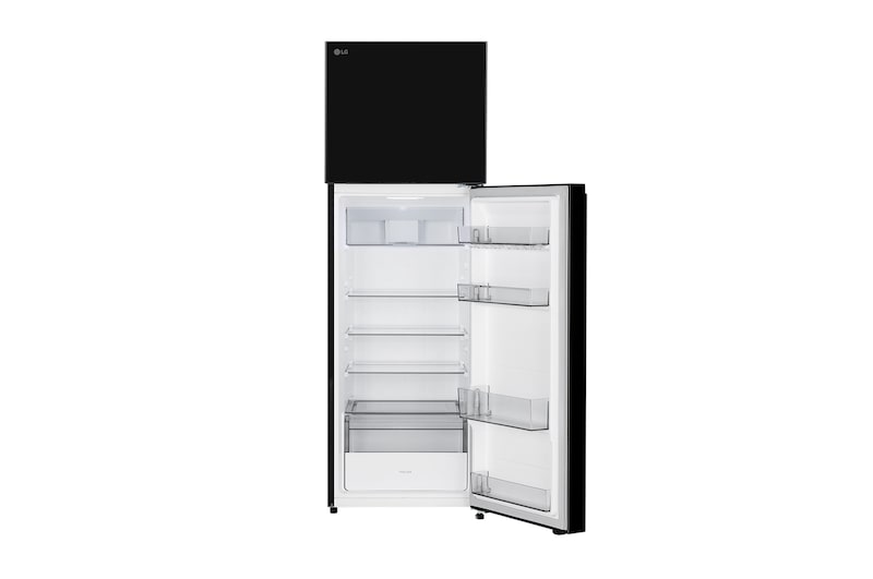 LG 276L 3-Star Convertible Double Door Refrigerator | Smart Inverter Compressor | Multi Air Flow | Auto Smart Connect | Frost Free Top Mount Refrigerator (GLT2836XWOB.AOBZEBN, Onyx Black)