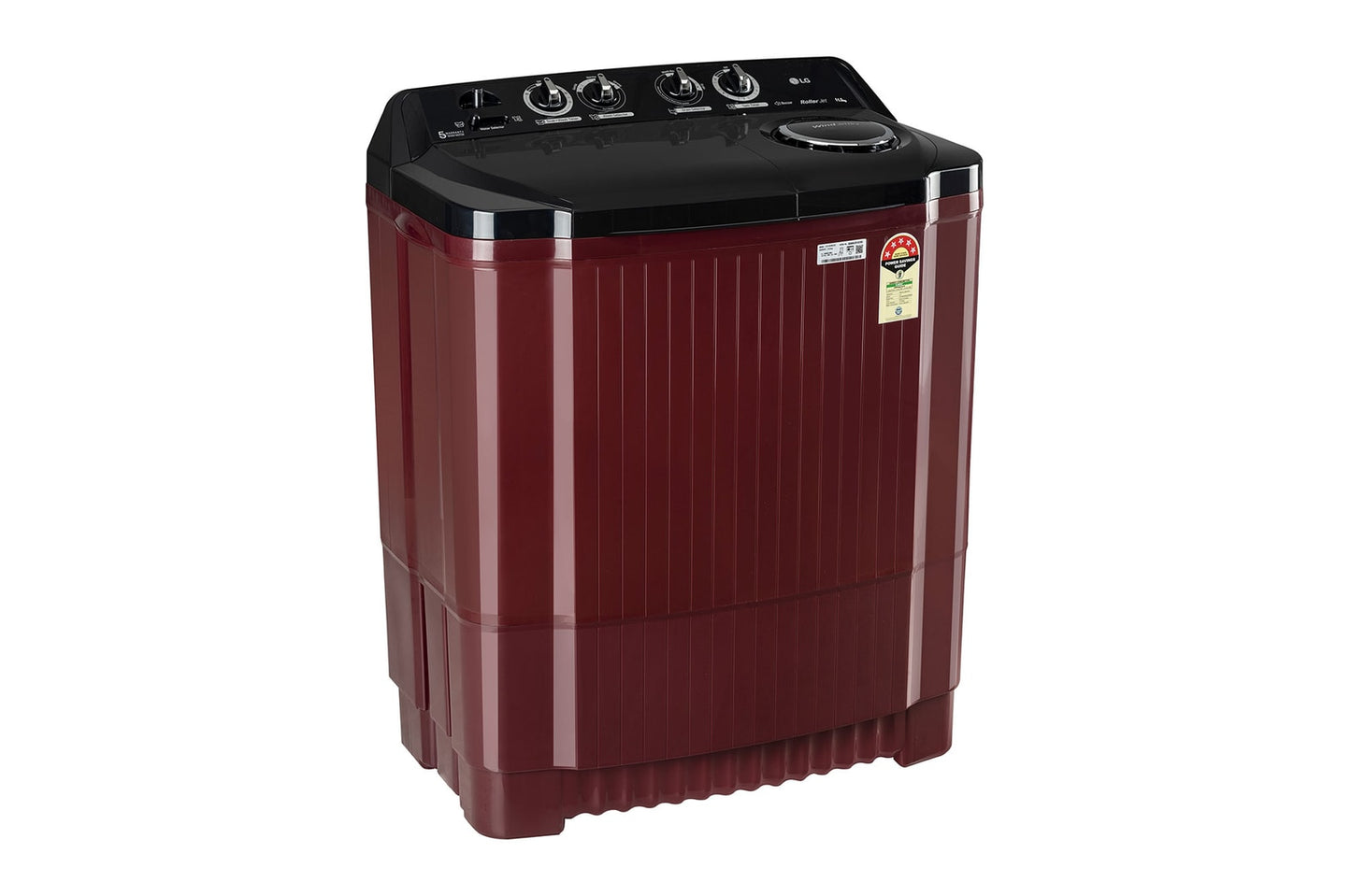 LG 11.5 kg, Semi-Automatic Washing Machine with Collar Scrubber & Rat Away Technology- (P115ASDAZ)