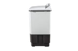 LG 7.0 kg 5-Star Semi-Automatic Top Load Washing Machine | Roller Jet Pulsator | Wind Jet Dry | 3 Wash Programs | In-Built Scrubber | Rat Away Technology Base (P7010NGAZ.ADGQNST, Dark Grey)