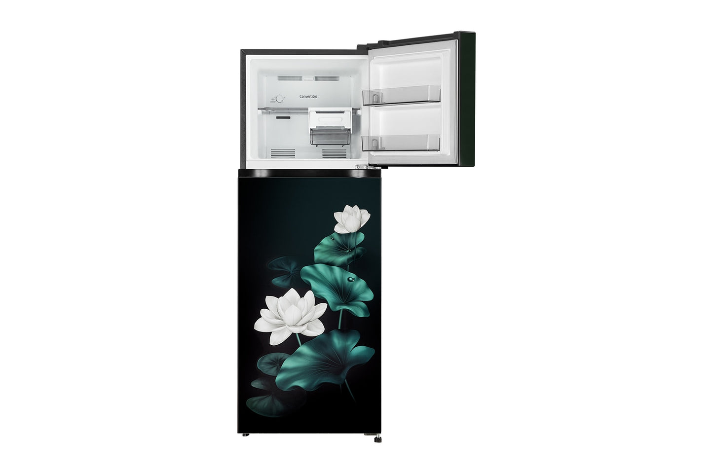 LG 251 Litres 2 Star Frost Free Double Door Convertible Refrigerator with Inverter Compressor ( Emerald Lotus) GLT2526XWEL.AELZEBN