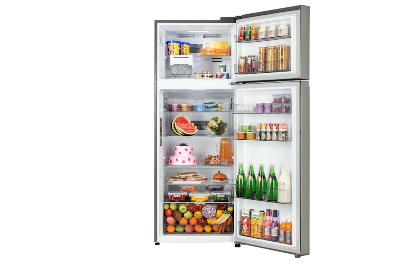LG 466 Litres 2 Star Frost Free Double Door Smart Wifi Enabled Convertible Refrigerator with Fresh 0 Zone (GLT4626TEBM.DBMZEBN, Black Mirror) (2026 Model)