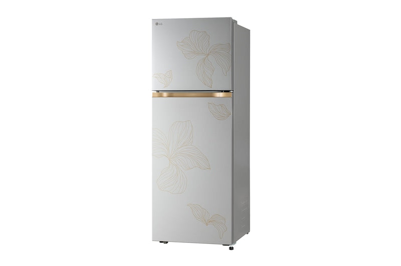 LG 251L 2-Star Frost Free Convertible Double Door Refrigerator | Smart Inverter Compressor | Smart Mode All-Season Cooling | Auto Smart Connect | Express Freeze (GLT2526WWRI.ARIZEBN)