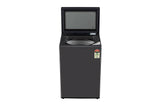 LG 8.0 kg 5 Star TurboDrum Top Load Washing Machine with Smart Diagnosis, Tempered Glass Lid, Soft Closing Door, Quick Wash, Child Lock, Middle Black,T80KMMB3Z
