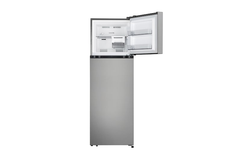 LG 276L 3-Star Convertible Double Door Refrigerator | Smart Inverter Compressor | Multi Air Flow | Auto Smart Connect | Frost Free Top Mount Fridge. (GLT2836XWPZ.APZZEBN, Shiny Steel/Premium Finish)