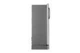 LG 224L 5-Star Smart Inverter Direct Cool Single Door Refrigerator,Tempered Glass Shelves, Moist Balance Crisper, Large 27L Freezer, 118 kWh Annual Consumption, Ariana Handle- (GL-D2356ZAPZ, Shiny Steel)