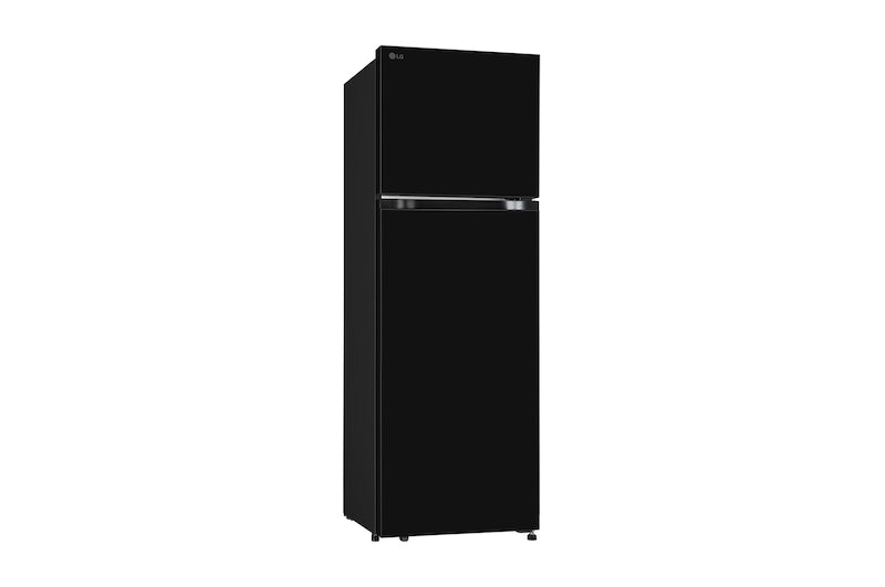 LG 276L 3-Star Convertible Double Door Refrigerator | Smart Inverter Compressor | Multi Air Flow | Auto Smart Connect | Frost Free Top Mount Refrigerator (GLT2836XWOB.AOBZEBN, Onyx Black)
